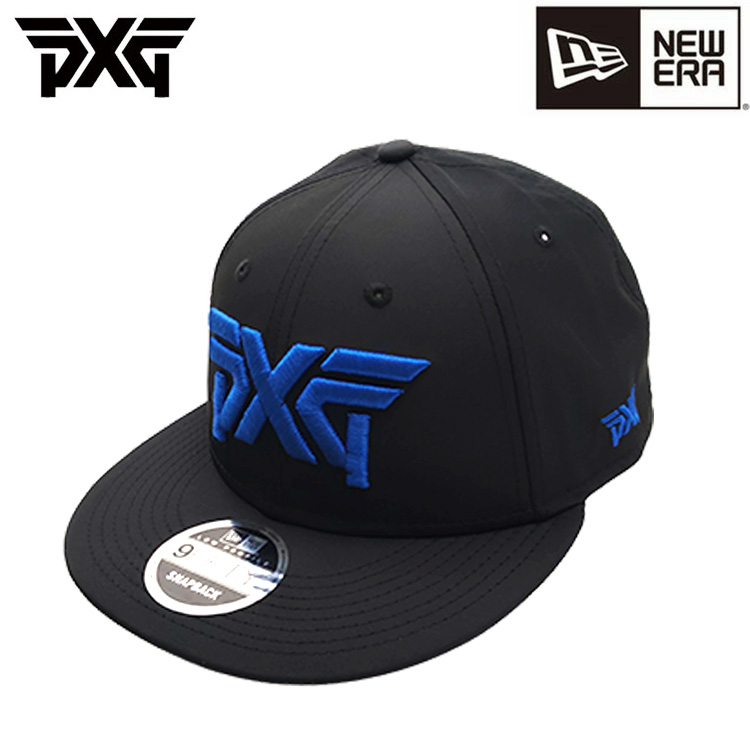 PXG キャップ スナップバック 950LP Snapback ブラック/ブルー H-950LP