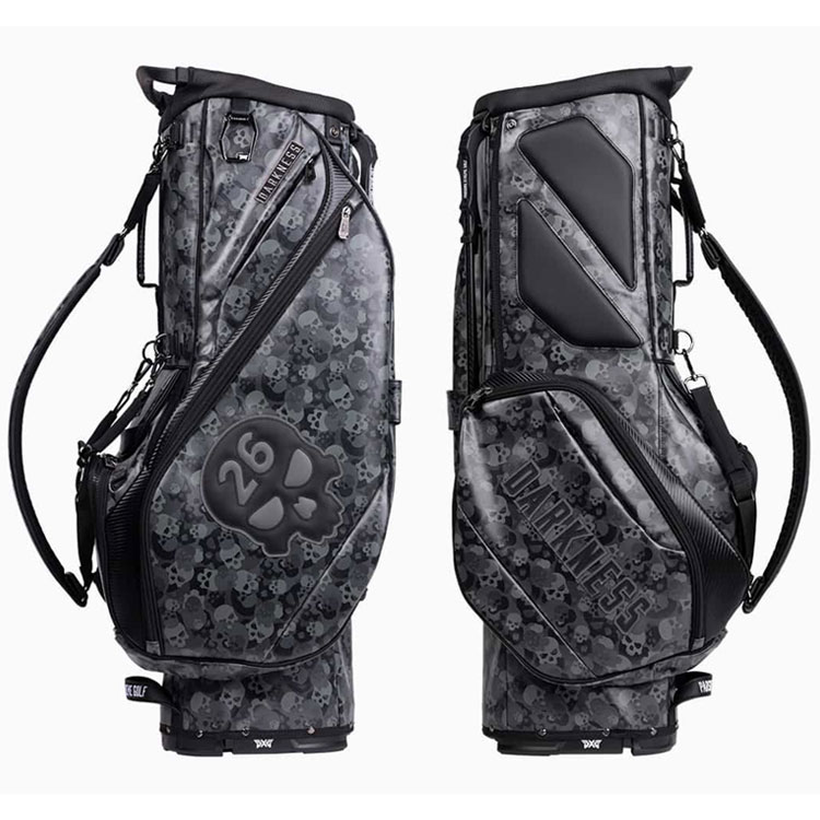 PXG スタンド キャディバッグ DARKNESS SKULL CAMO HYBRID STAND BAG 9