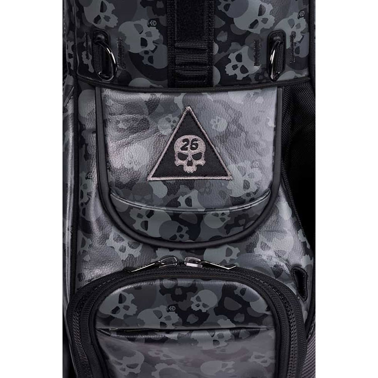 PXG スタンド キャディバッグ DARKNESS SKULL CAMO HYBRID STAND BAG 9型 軽量 B-PG040D  【PXG正規品】 ゴルフ