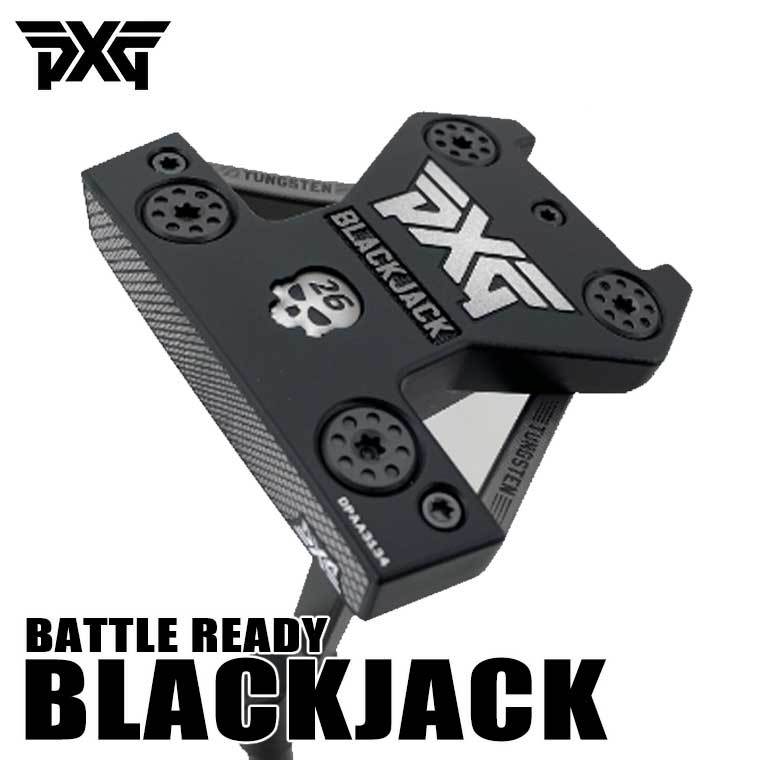 左用・レフティー） PXG ブラックジャック バトルレディ パター