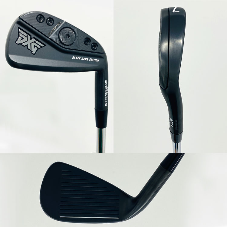 【特注・ヘッド在庫有り】 PXG GEN6 0311P ブラックホークエディション アイアン BLACK HAWK EDITION【数量限定】 【#5-W 6本組セット・スチール】｜daiichigolf｜03