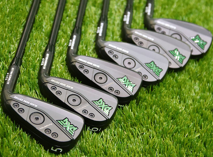 PXG 0311P Gen6 Black 6-PW,GW IRON SET -Axiom VELOCORE 105 X