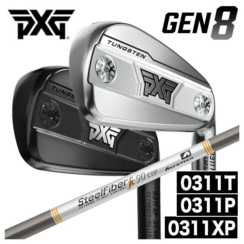 PXG - 【特注】GEN8続きもの アイアン 0311P/0311XP/0311T  スチール写真衣料繊維 FC続きもの 矢がら アイアンセット-スポーツ-クラブ（メンズ）
