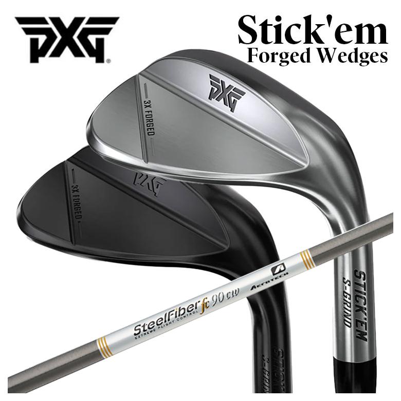 PXG Stick’em フォージドウェッジ スチールファイバー FCシリーズ シャフト