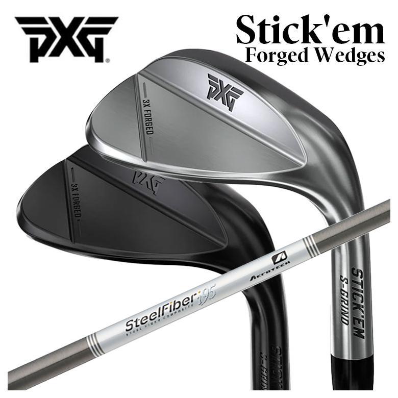 PXG Stick’em フォージドウェッジ スチールファイバー iシリーズ シャフト