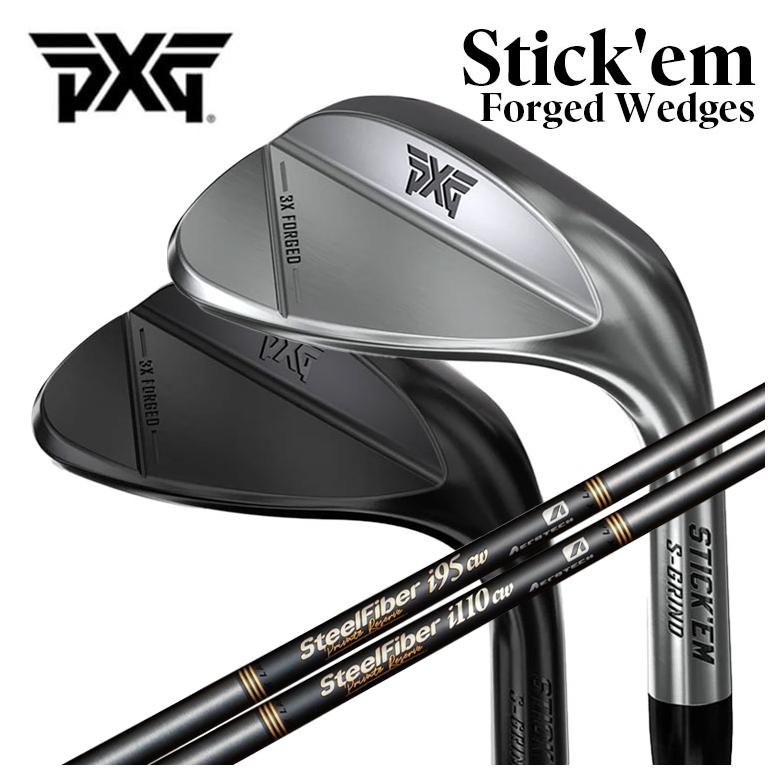 PXG Stick’em フォージドウェッジ  スティッキム スチールファイバー i Private Reserve プライベートリザーブ シャフト