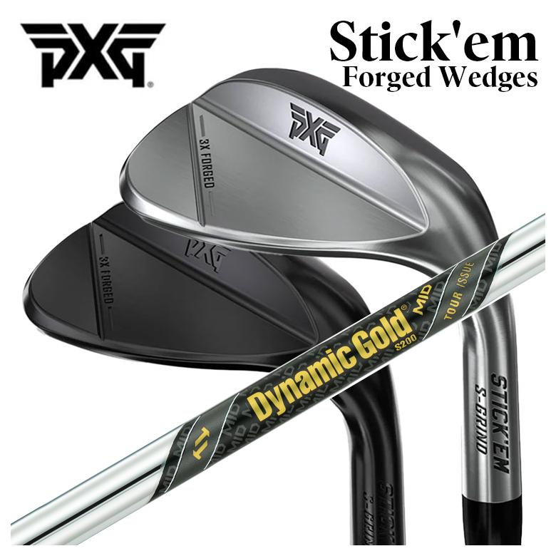 PXG Stick’em フォージドウェッジ トゥルーテンパー ダイナミックゴールド MID ツアーイシュー 矢がら