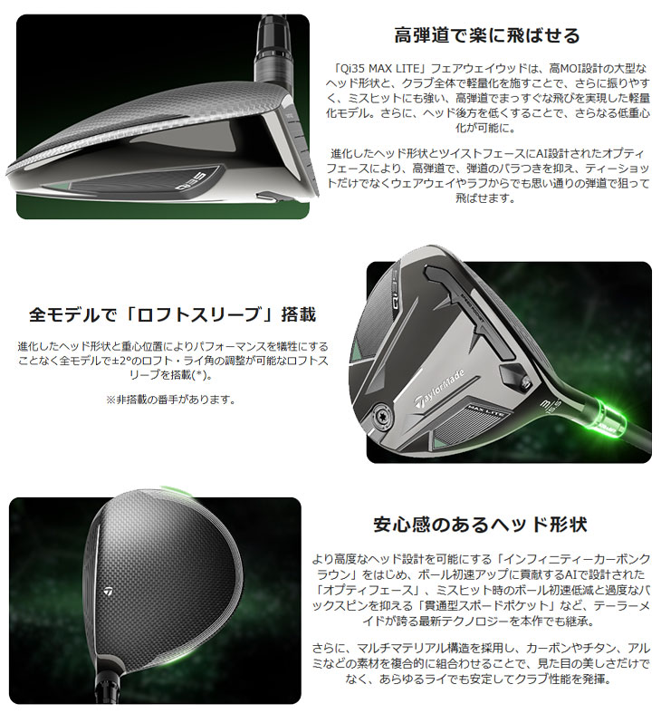 TaylorMade（テーラーメイド） 【大特価】テーラーメイド Qi35 MAX