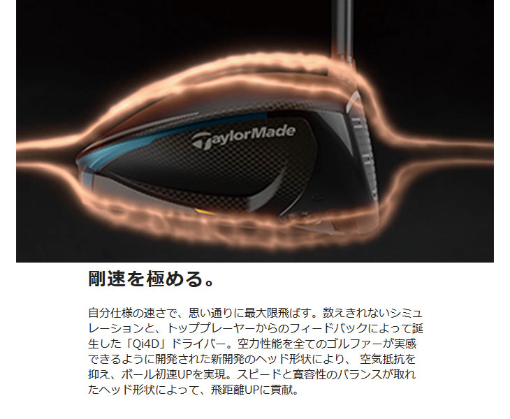 TaylorMade（テーラーメイド） 【メーカーカスタム】 Qi4D ドライバー