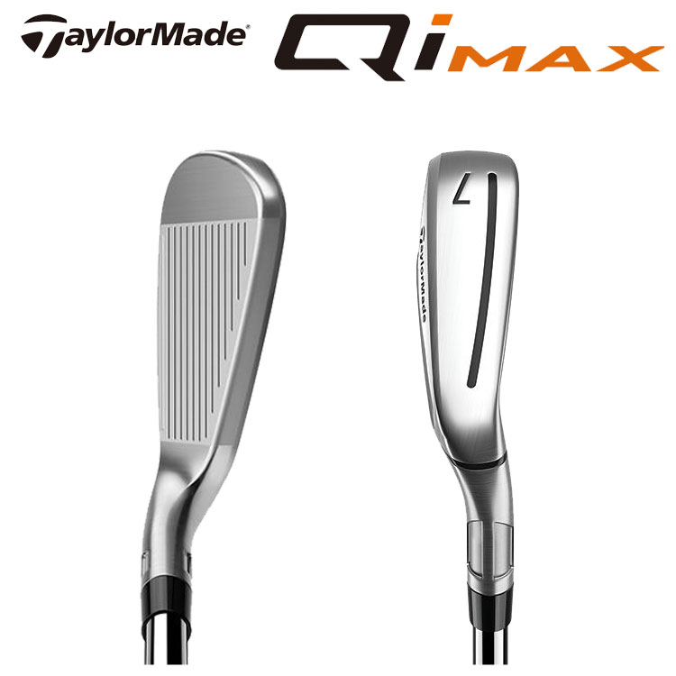 TaylorMade（テーラーメイド） Qi MAX アイアン 6本セット (#6〜PW, AW