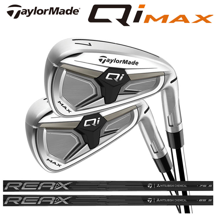 TaylorMade（テーラーメイド） Qi MAX アイアン 6本セット (#6〜PW, AW