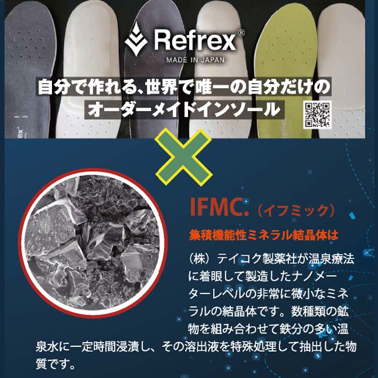 令和の虎出演】リフレックス イフミック インソール スポーツ REFREX