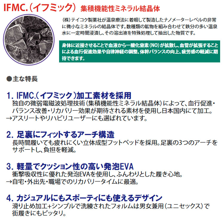リフレックス リカバリーサンダル