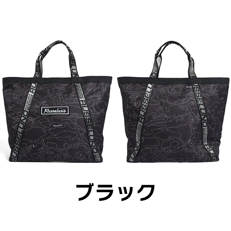 新品未使用★RUSSELUNO GLOF★ビックトートバック　黒★カッコいい! Golf Reboot / 【Russeluno Golf】XPAC BIG TOTE BAG
