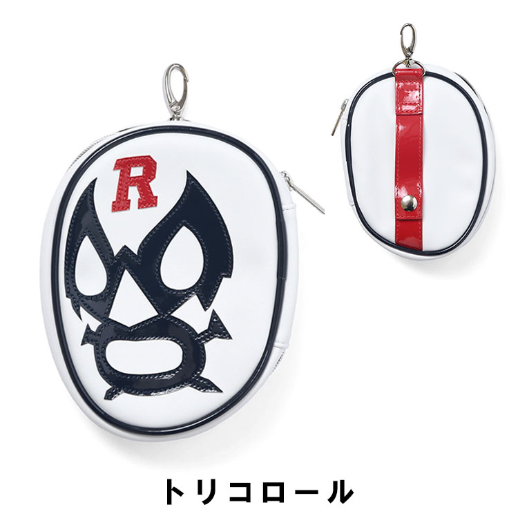 楽天市場】ラッセルノゴルフ マスクマン ボールポーチLUCHA BALL