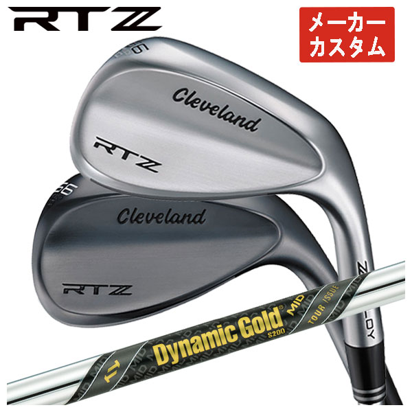 クリーブランド RTZ ウエッジ ダイナミックゴールド MID ツアーイシュ シャフト Cleveland RTZ
