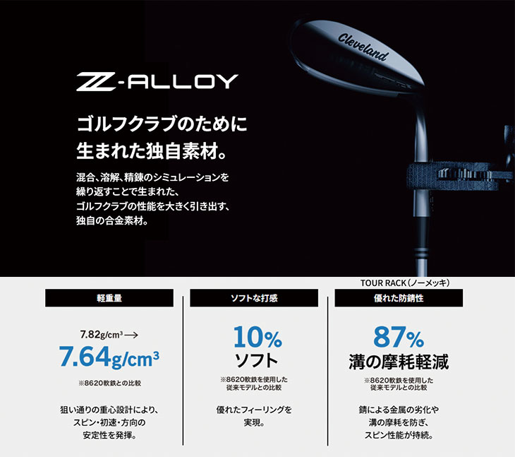 クリーブランド RTZ2 ウエッジ N.S.PRO モーダス3 MODUS3 LUXURY BLACK