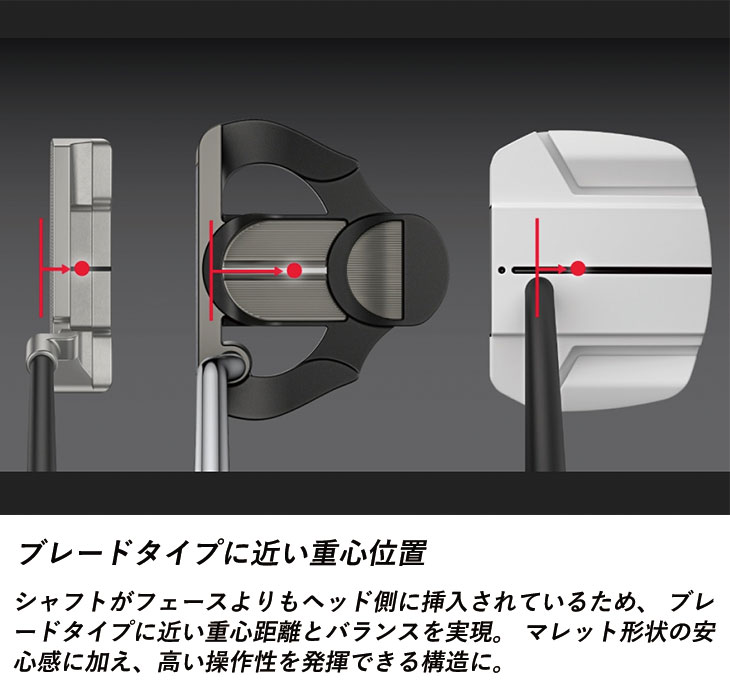PING（ピン） スコッツデール テック アリーブルーH パター 左用あり