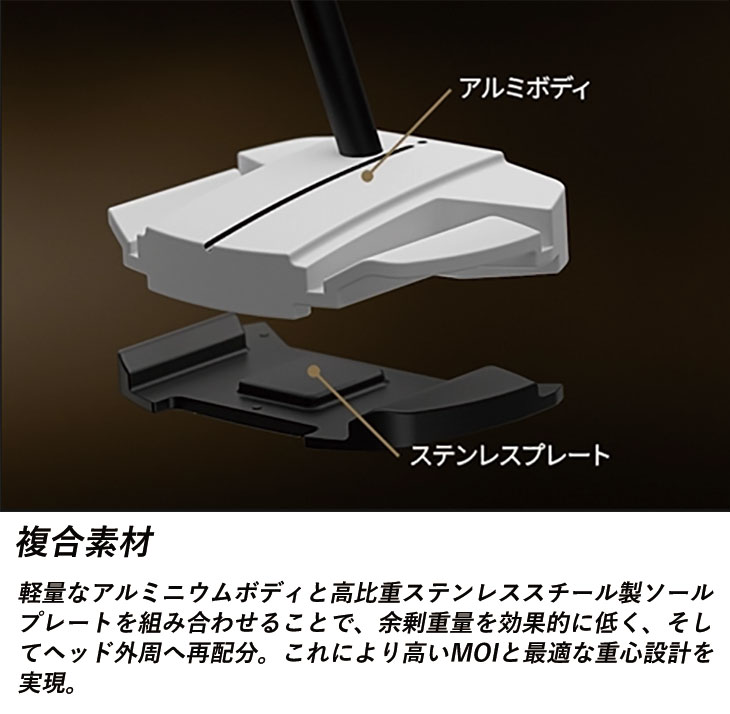 PING（ピン） スコッツデール テック ヘイデン パター 左用あり PING