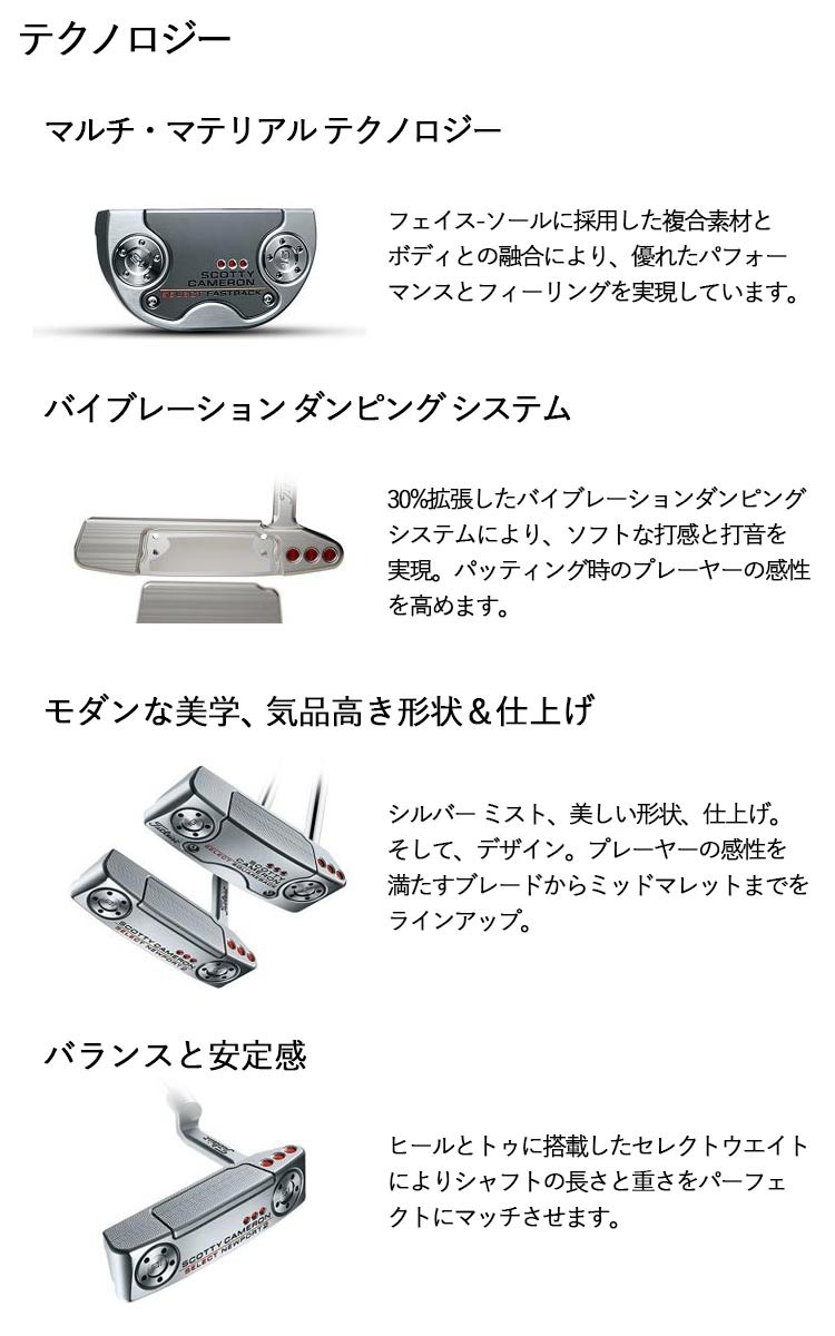 Titleist（タイトリスト） スコッティキャメロン セレクト ファスト