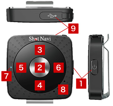 ShotNavi（ショットナビ） GPSゴルフナビ V2 Shot Navi あすつく : 第