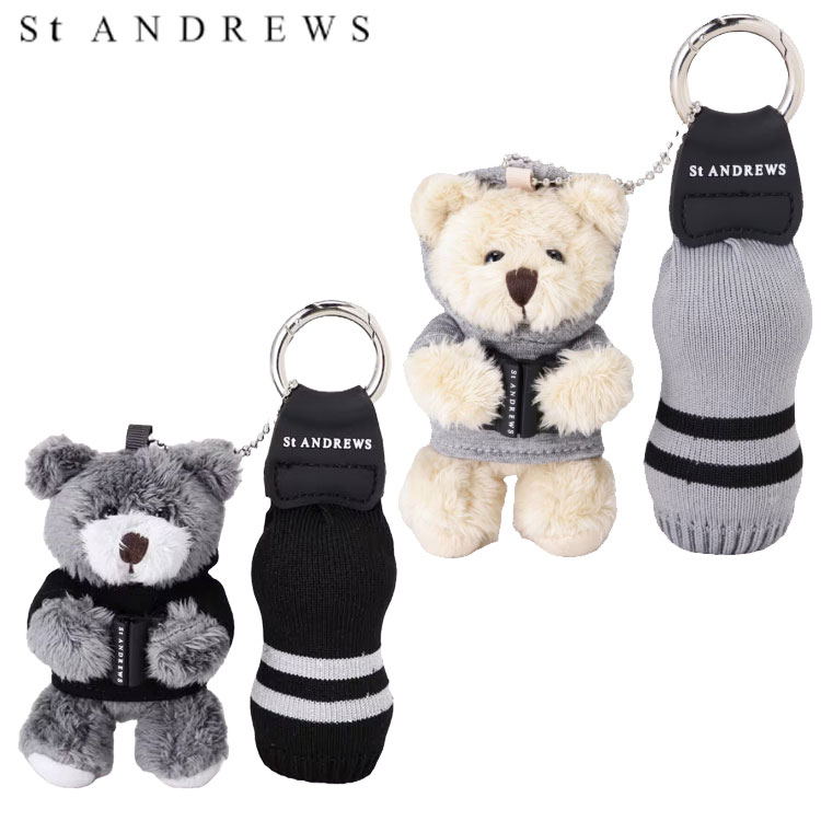 St ANDREWS セント アンドリュース ボールポーチ テディベア