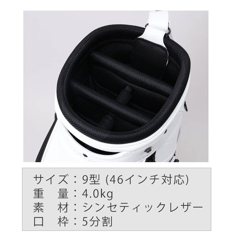 【新品未使用】セントアンドリュー　ST.ANDREWS ゴルフ カートバッグ St ANDREWS セントアンドリュース レディース テディベアカートバッグ