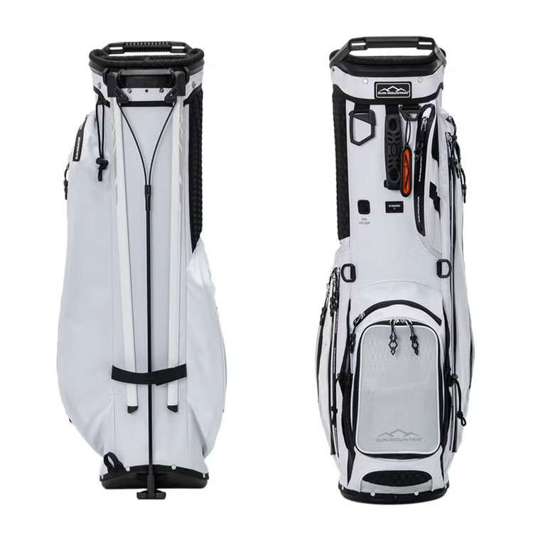 サンマウンテン　SLX スタンド式 キャディバック ベージュ SUN MOUNTAIN キャディバッグ（種類：スタンド式）｜ゴルフ用バッグ