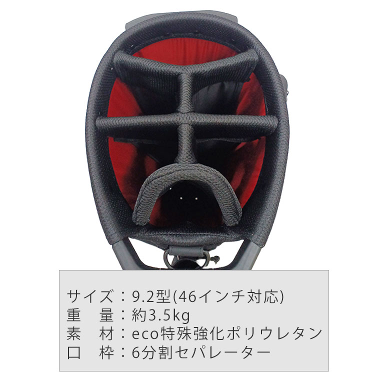 数量限定】京谷 イルマヤテラス スタンド キャディバッグ Big zipper