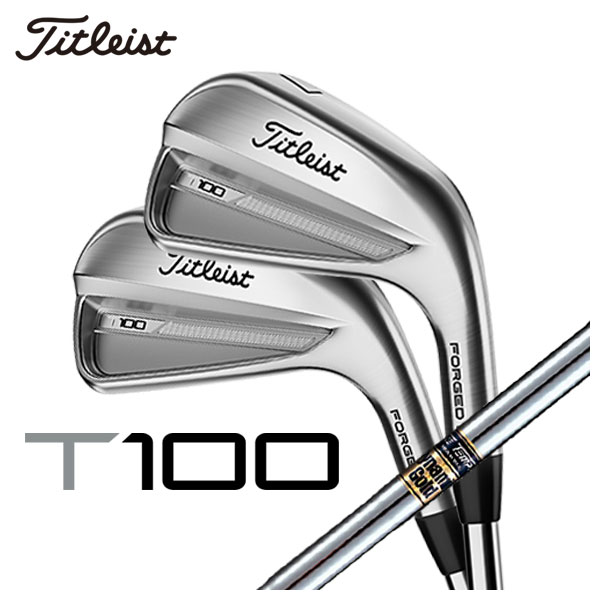 タイトリスト T100アイアン ダイナミックゴールド シャフト #5 Pw 6本セット 日本正規品 2023年 メンズ Titleist :23t100ir 02:第一ゴルフ