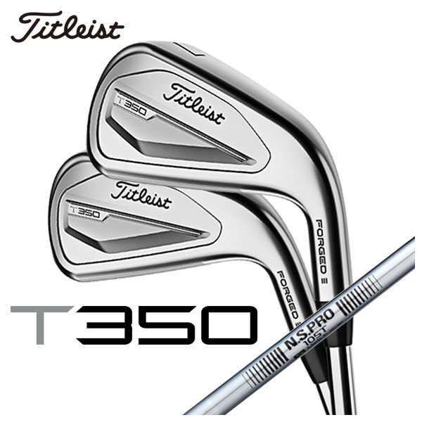 タイトリスト T350アイアン N.S.PRO 105T スチールシャフト #6 Pw,W(48°) 6本セット 日本正規品 2023年 メンズ Titleist :23t350ir 03:第一ゴルフ