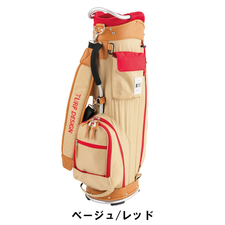 TURF DESIGN ターフデザイン カートキャディバッグ 軽量 9.5型 47