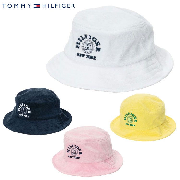 トミーヒルフィガー ゴルフ TOMMY HILFIGER GOLF ハット アーチロゴパイル THMB4S24 ネコポス対応｜daiichigolf