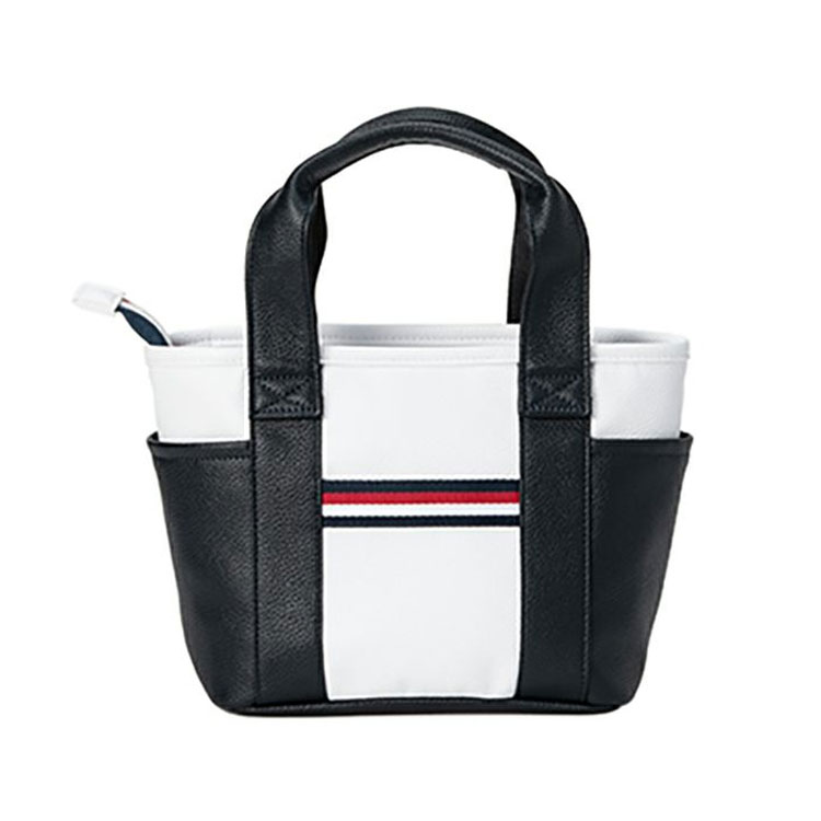 n*9様 【新品未使用品】トミーヒルフィガー フェイスラウンドバッグ（ホワイト） TOMMY HILFIGER GOLF（トミー ヒルフィガー ゴルフ）の「ﾗｳﾝﾄﾞ