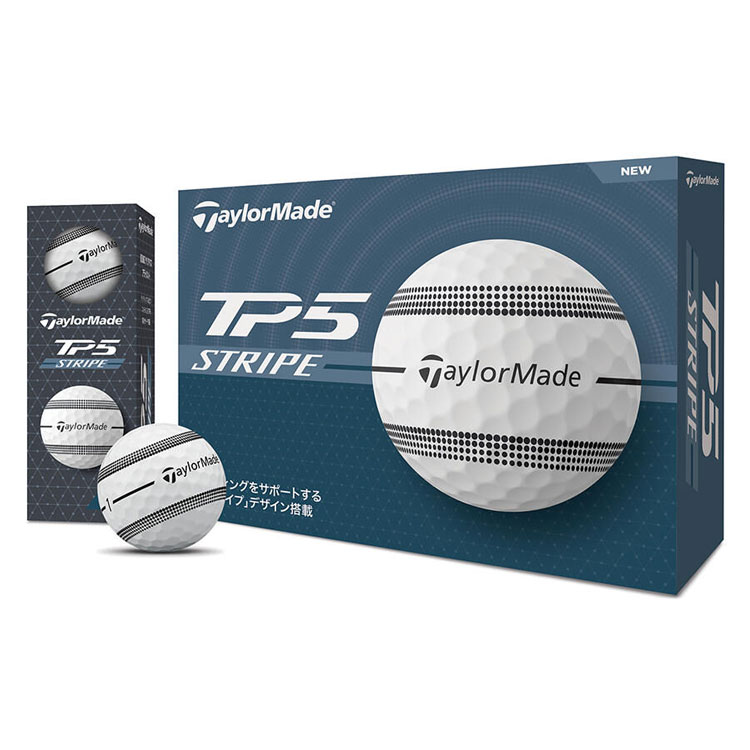 g*6様 【お得な2ダース】テーラーメイド TP5x Stripe 2024年 TaylorMade 2024年 テーラーメイド ゴルフボール TP5 ストライプ