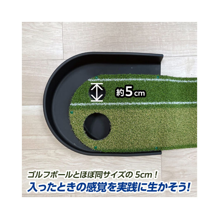 【練習器具】ダイヤゴルフ ツインパターグリーンHDR パターマット TR-5009｜daiichigolf｜05