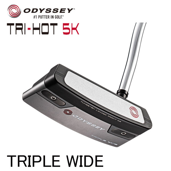 オデッセイ トライホット 5K トリプルワイド パター ODYSSEY TRI-HOT 5K TRIPLE WIDE DW PUTTER