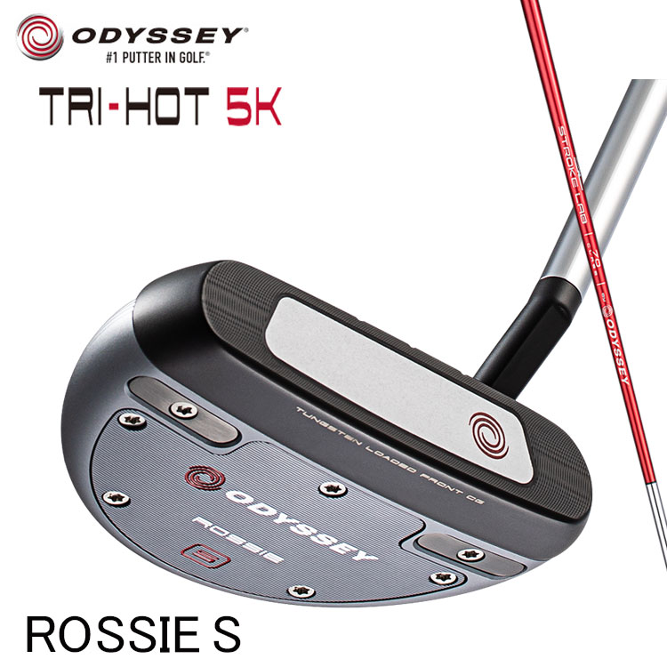 オデッセイ トライホット 5K ロッシーS パター ストロークラボ レッド ODYSSEY TRI-HOT 5K ROSSIE S PUTTER