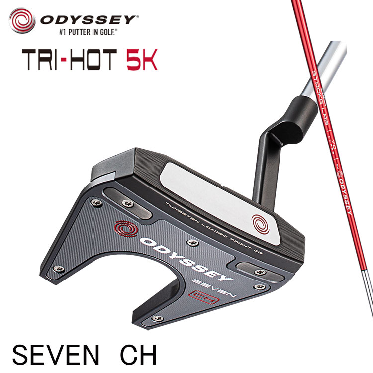 オデッセイ トライホット 5K セブン クランクネック パター ストロークラボ レッド ODYSSEY TRI-HOT 5K SEVEN PUTTER