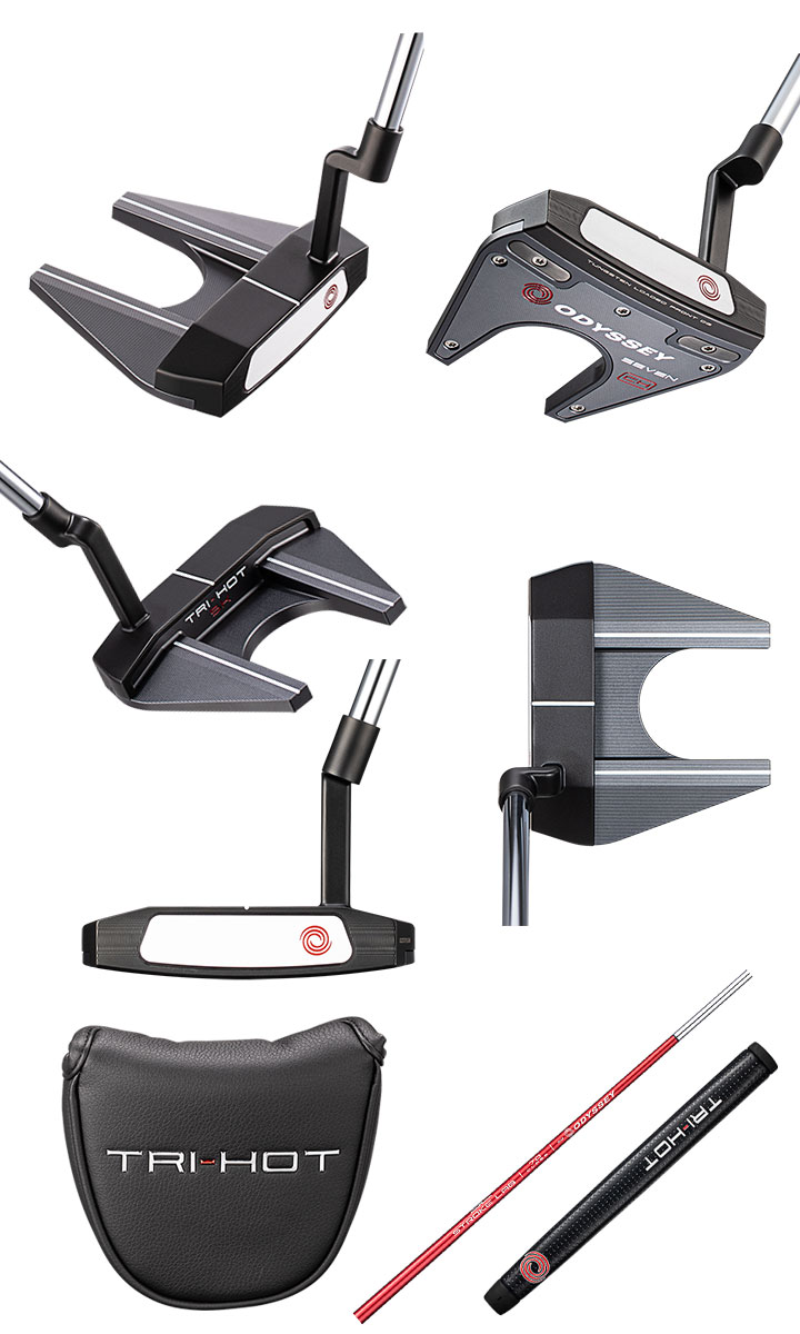 【大特価】オデッセイ トライホット 5K セブン クランクネック パター ストロークラボ レッド ODYSSEY TRI-HOT 5K SEVEN PUTTER｜daiichigolf｜02