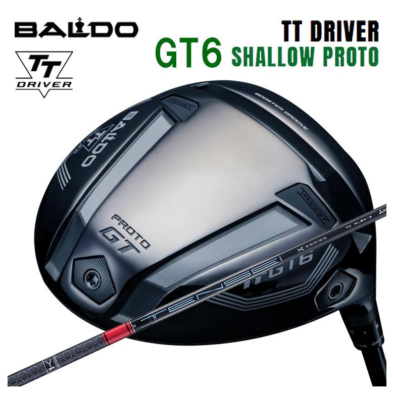 【特注】バルド BALDO TT ドライバー GT6 SHALLOW (シャロー) PROTO 三菱ケミカル TENSEI Pro レッド Red 1K シャフト