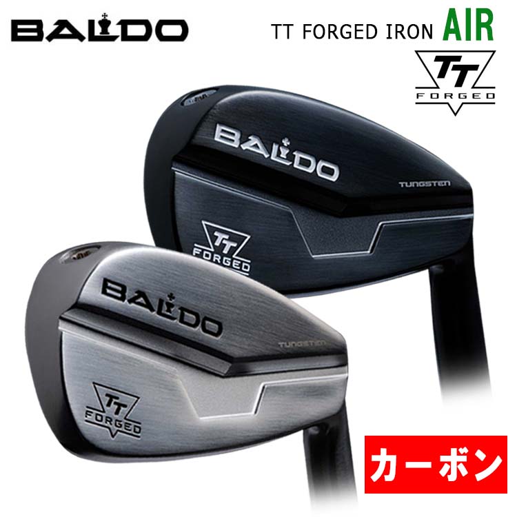 【特注カスタムクラブ】バルド BALDO TT FORGED IRON AIR TT フォージド アイアン エアー #5-PW 6本組・カーボンシャフト