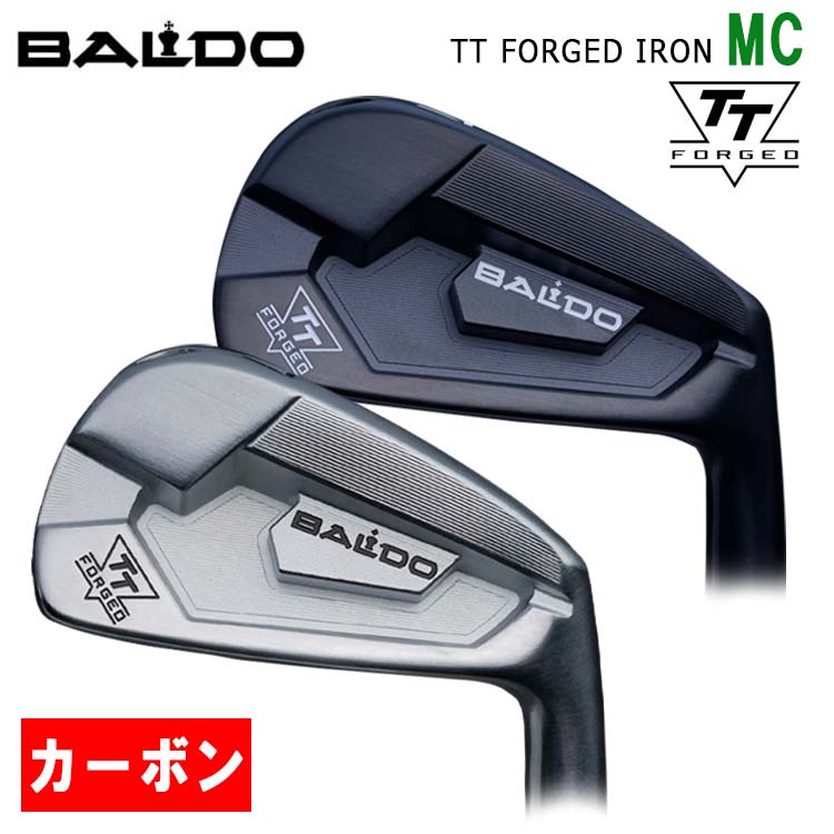 【特注カスタムクラブ】バルド BALDO TT FORGED IRON MUSCLE CAVITY TT フォージド アイアン マッスルキャビティ #5 PW 6本組・カーボンシャフト :ttfmc ir cb:第一ゴルフ