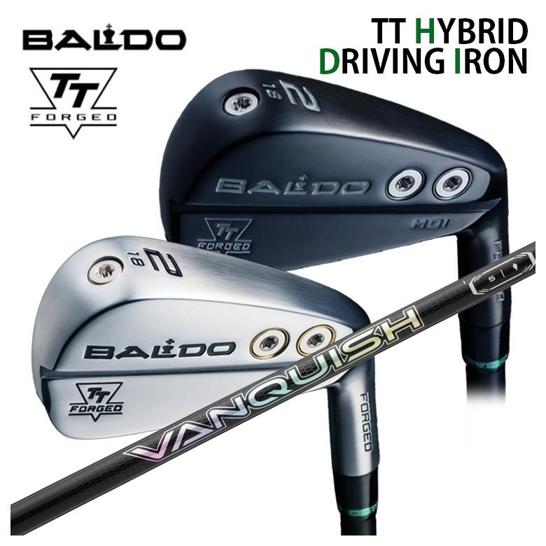 BALDO - 【特注カスタム野球クラブ】バルド TT HYBRID DRIVING IRON  HDI アイアン型ありがた味 三菱ケミカル VANQUISH(バンキッシュ) アイアン用 矢がら クラブ（メンズ）-スポーツ-アイアンセット