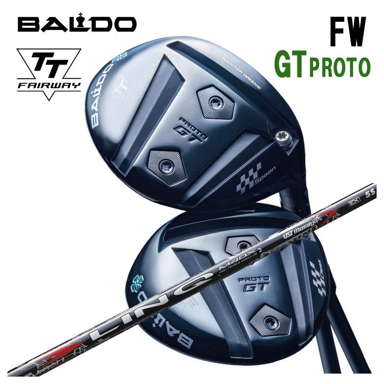 【特注カスタムクラブ】バルド BALDO TT フェアウェイウッド GT プロト TT FAIRWAY WOOD GT PROTO USTマミヤ LIN-Q RED EX【リンク】レッド シャフト