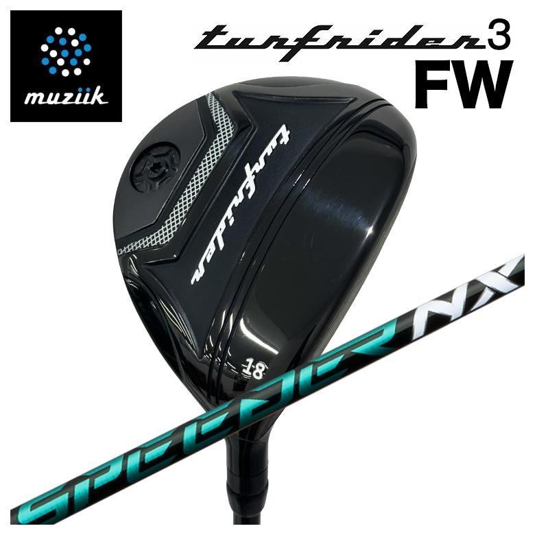 【特注】muziik ムジーク TurfRider3 FW ターフライダー3 フェアウェイウッド フジクラ スピーダーNX GREEN グリーン シャフト