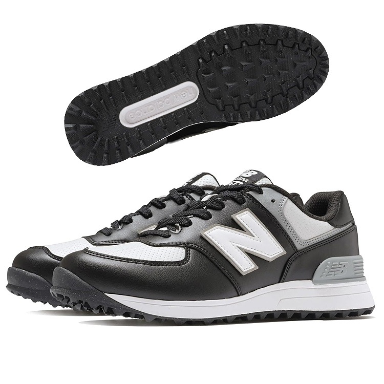 New Balance ブラックゴルフシューズ NEW BALANCE (ニューバランス) ゴルフシューズ メンズ SIZE 25.5cm