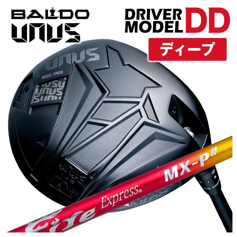 【ディープフェース】バルド BALDO UNUS (ウヌス) MODEL DD ドライバー コンポジットテクノ ファイアーエクスプレス MX-P# シャフト
