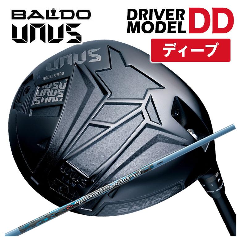 【ディープフェース】バルド BALDO UNUS (ウヌス)  MODEL DD ドライバー Threering（スリリング） Pole to win ポールトゥウィン シャフト