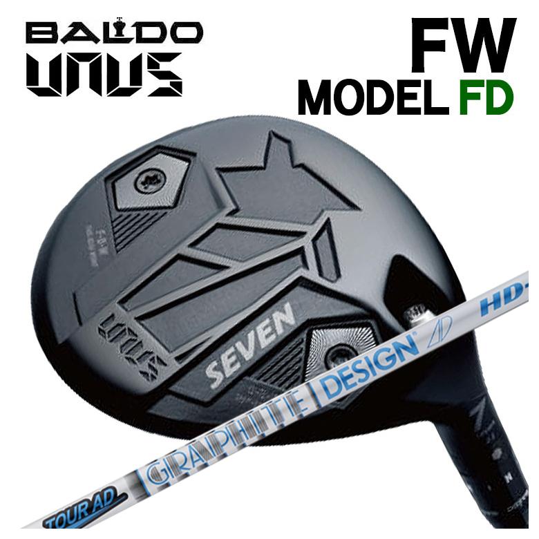 【カスタムクラブ】バルド BALDO UNUS (ウヌス)  MODEL FD フェアウェイウッド グラファイトデザイン ツアーAD HDシャフト